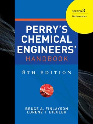 cover image of Perry's Chemical Engineers' Handbook, Section 3